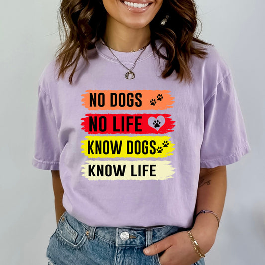No Dog No Life - Bella canvas