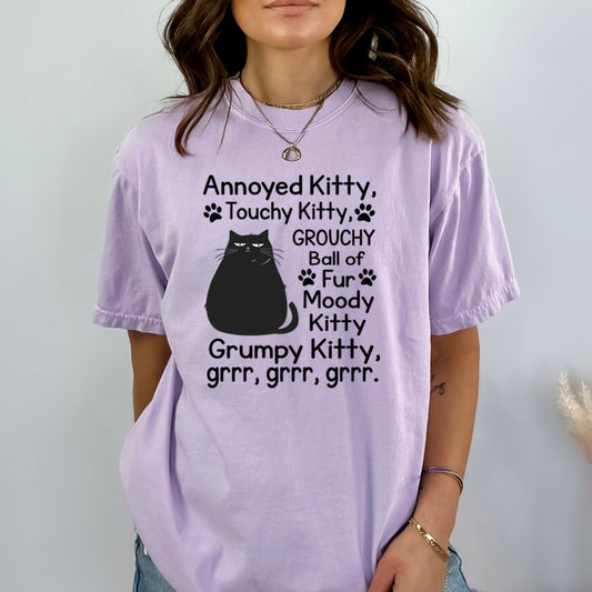 Annoyed Kitty - Bella Canvas