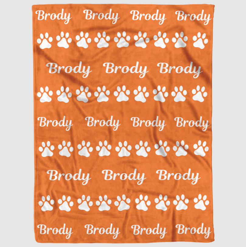 Pets Name Blanket (Personalized)