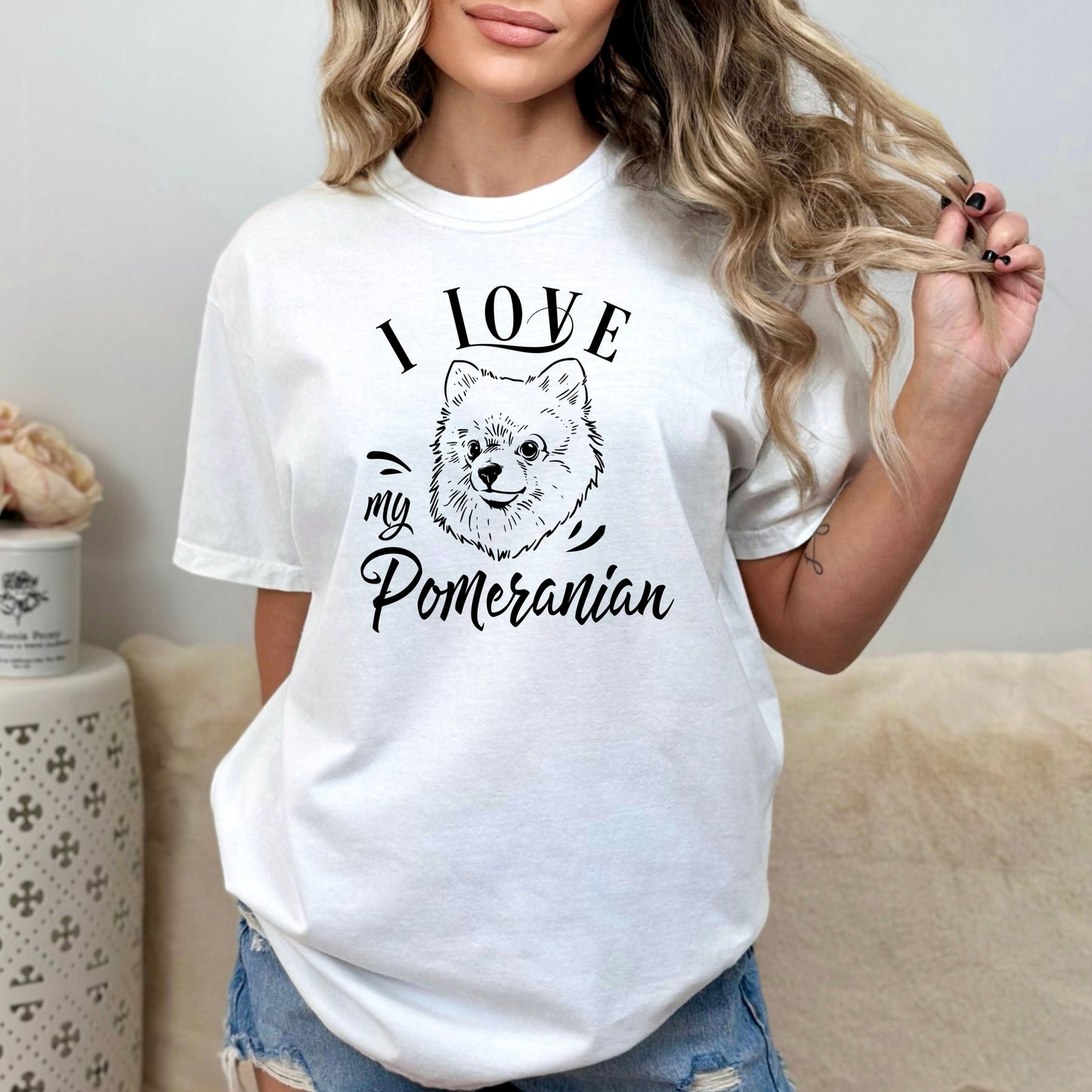 I Love My Pomeranian - Unisex Tee