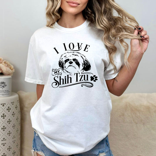 I Love My Shah Tzu - Unisex Tee