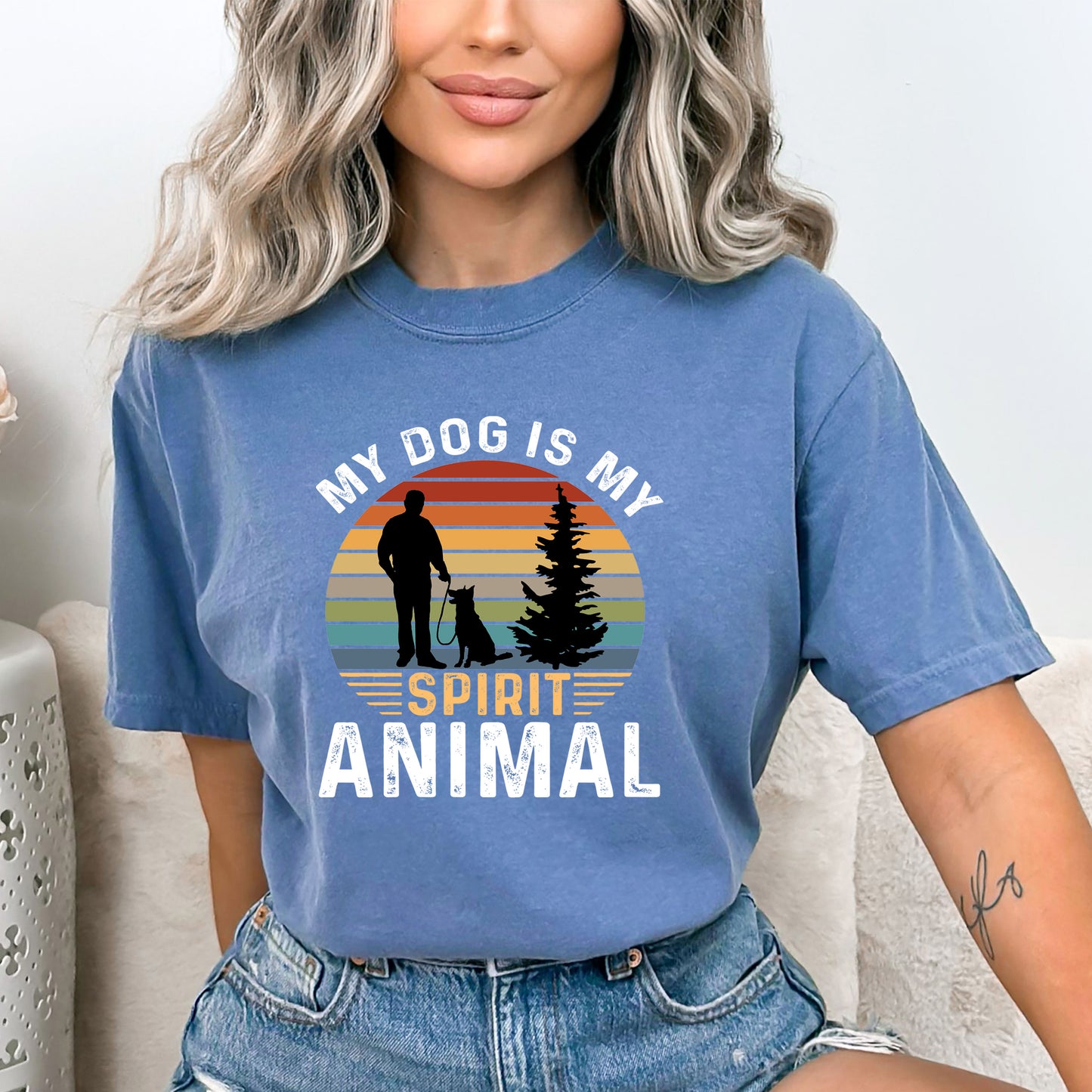 My Dog Is My Spirit Animal - Bella Canvas