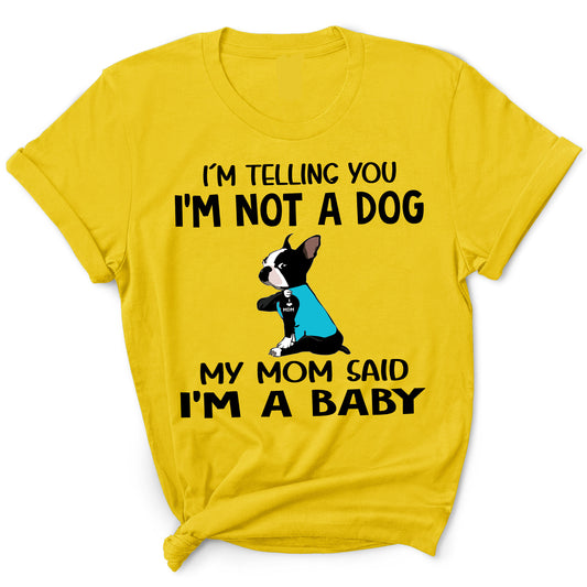 "I'M TELLING YOU I'M NOT A DOG"