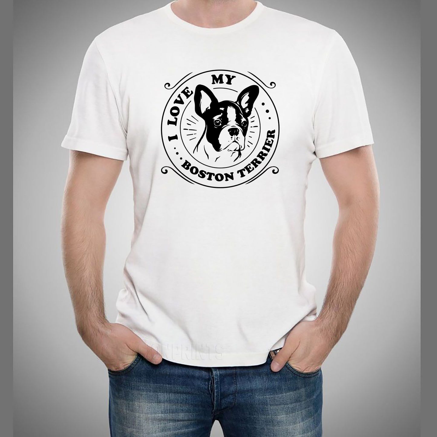 I Love My Boston - Unisex Tee