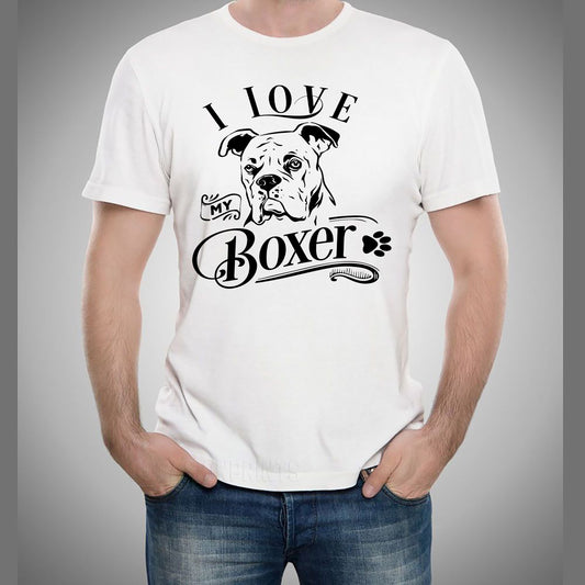 I Love My Boxer- Unisex Tee