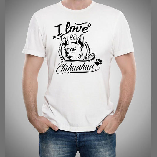 I Love My Chihuahua- Unisex Tee