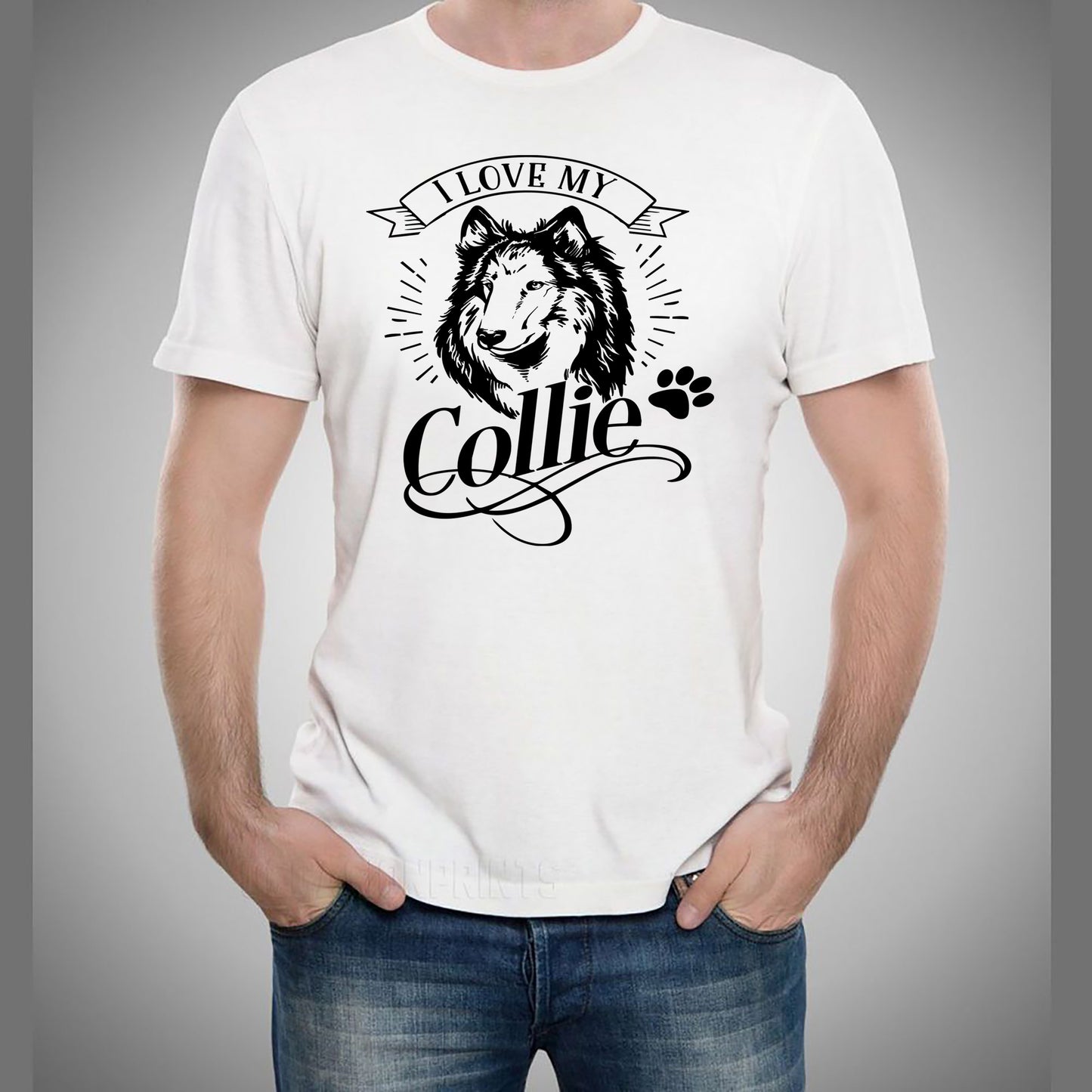 I Love My Collie- Unisex Tee