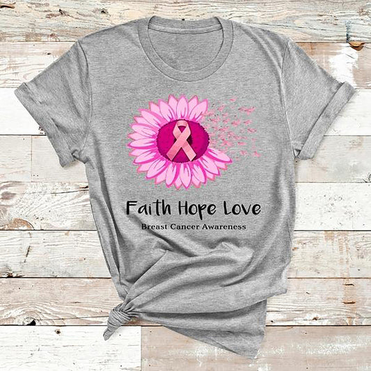 "FAITH HOPE LOVE"T-SHIRT