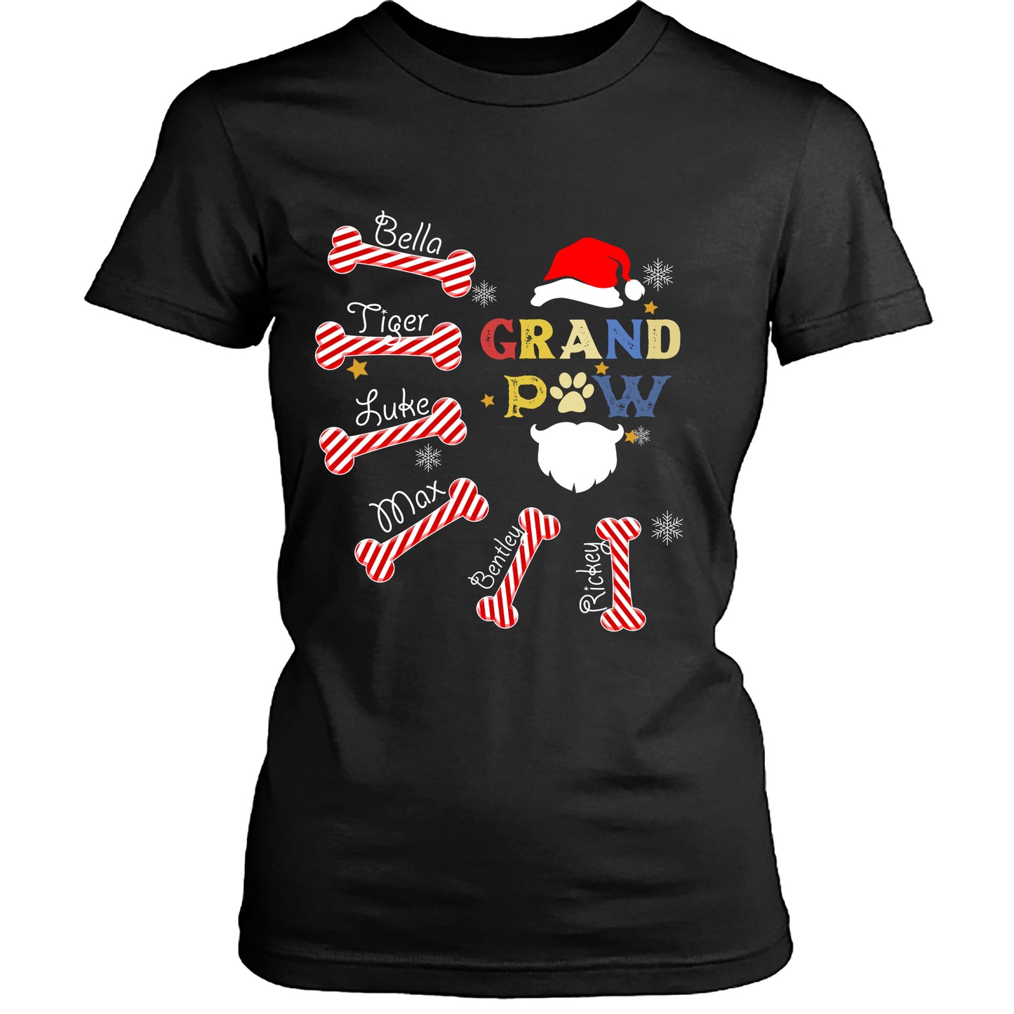 Grandpaw ( Christmas Dogs) - T shirt