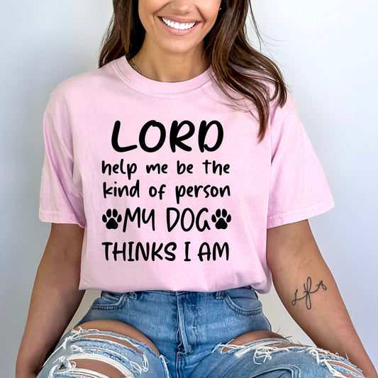 My dog think i am - Bella Canvas