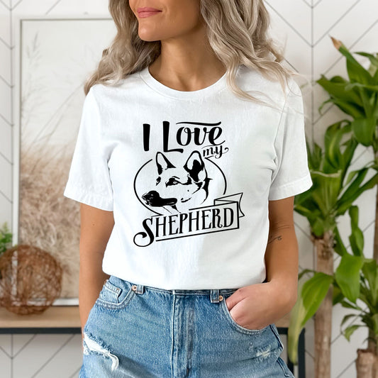 I Love My Shepherd - Unisex Tee