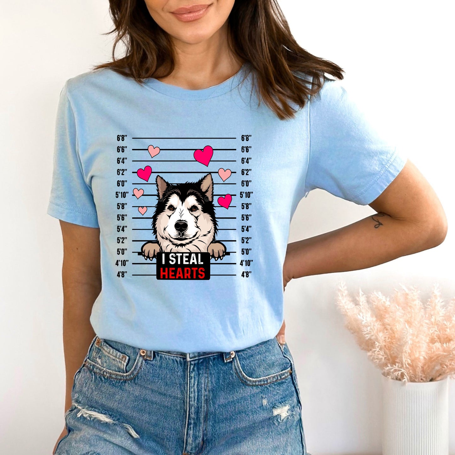 I Steal Hearts - Bella Canvas