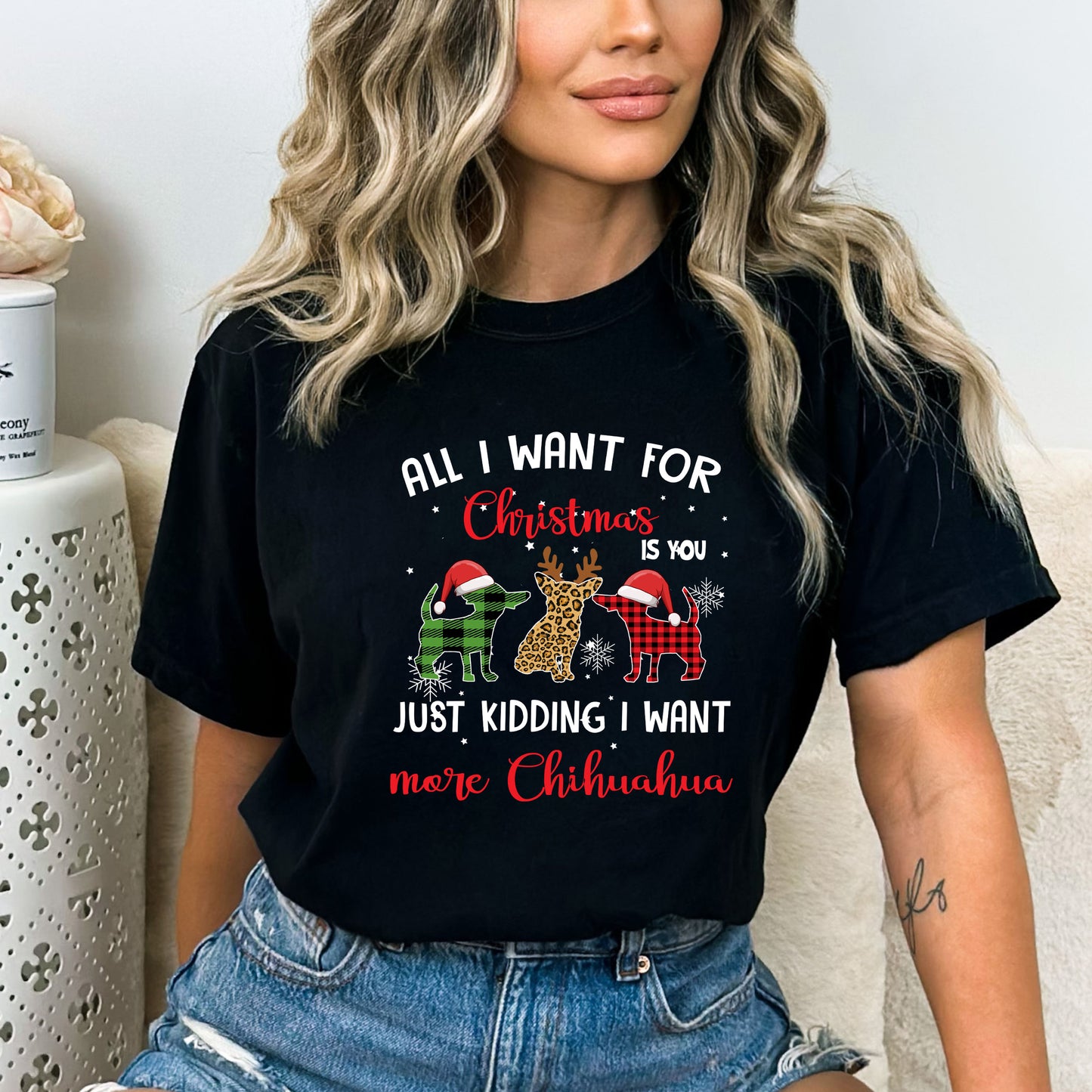 All I Want For Christmas Is You - Bella canvas