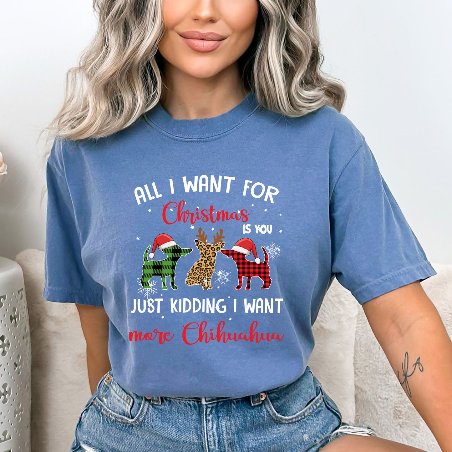 All I Want For Christmas Is You - Bella canvas