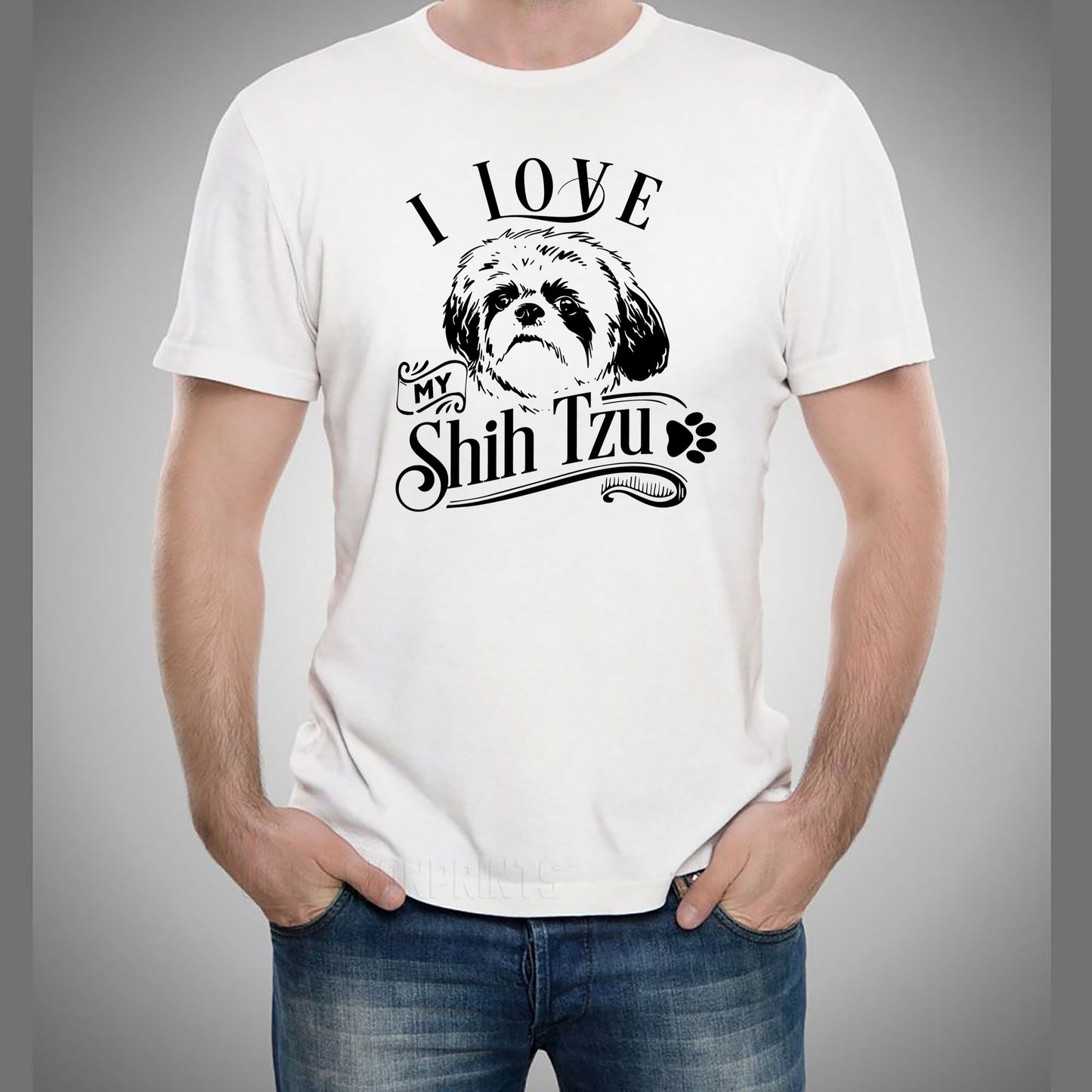 I Love My Shah Tzu - Unisex Tee