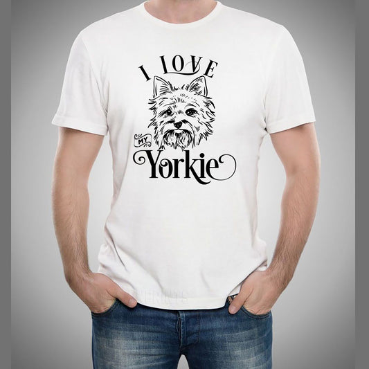 I Love My Yorkie - Unisex Tee