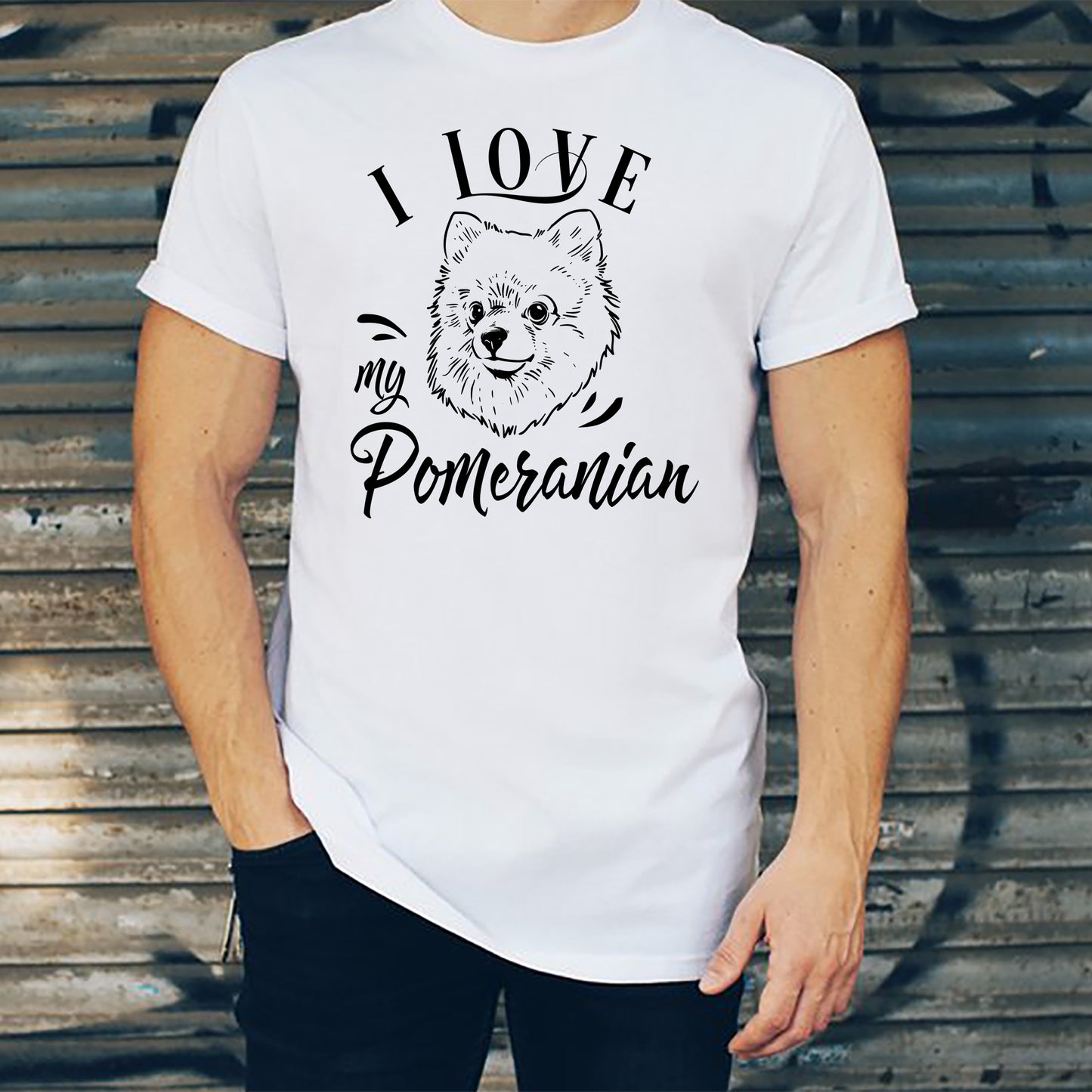 I Love My Pomeranian - Unisex Tee