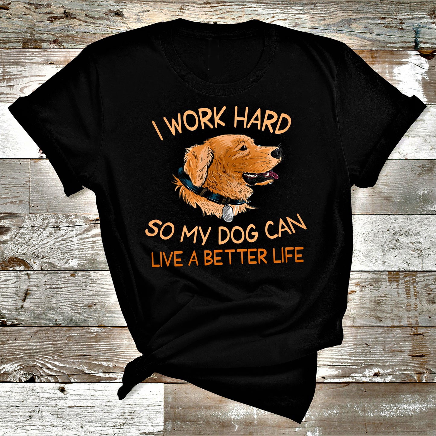 "I WORK HARD"