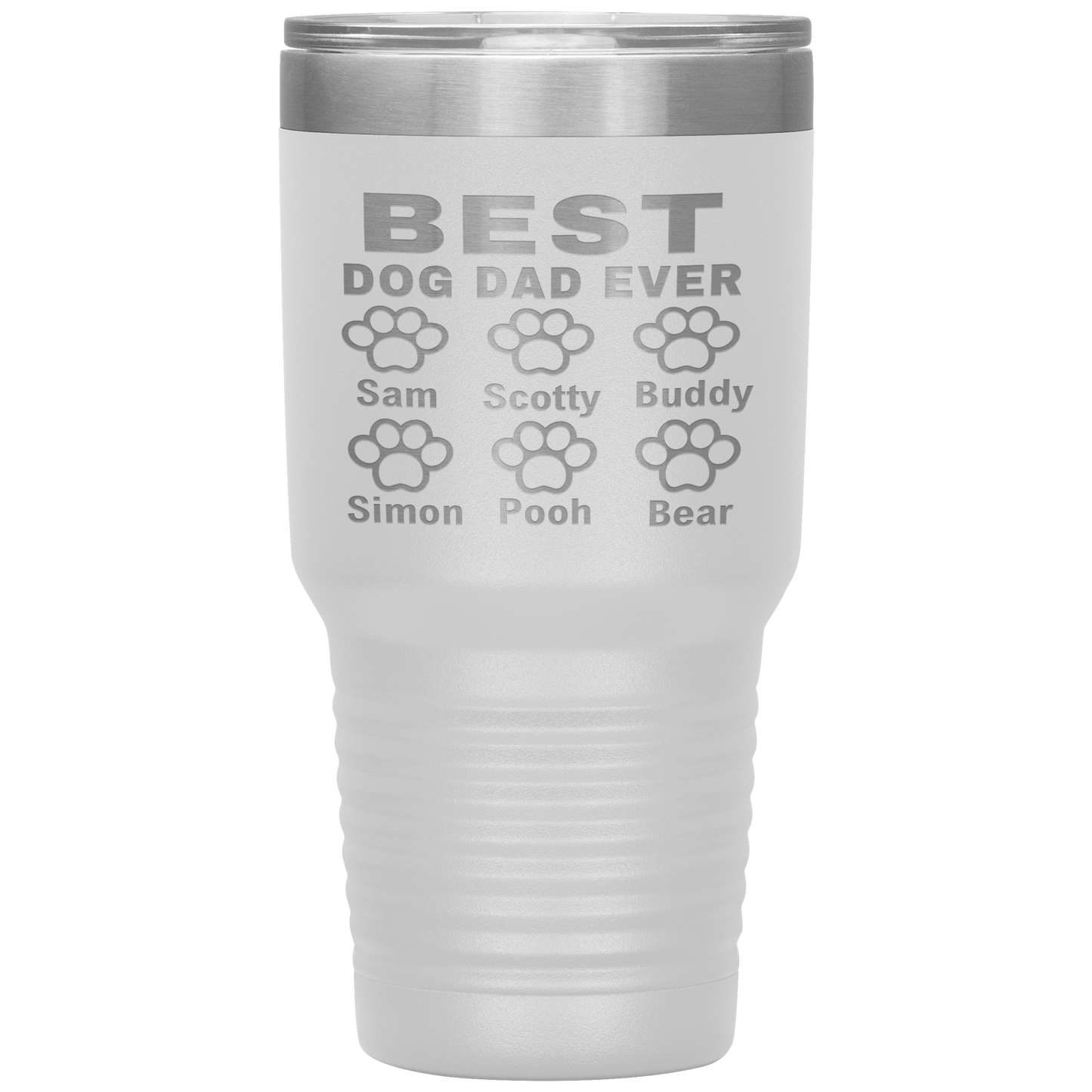 BEST DOG DAD EVER " Tumbler. Buy For Family & Friends