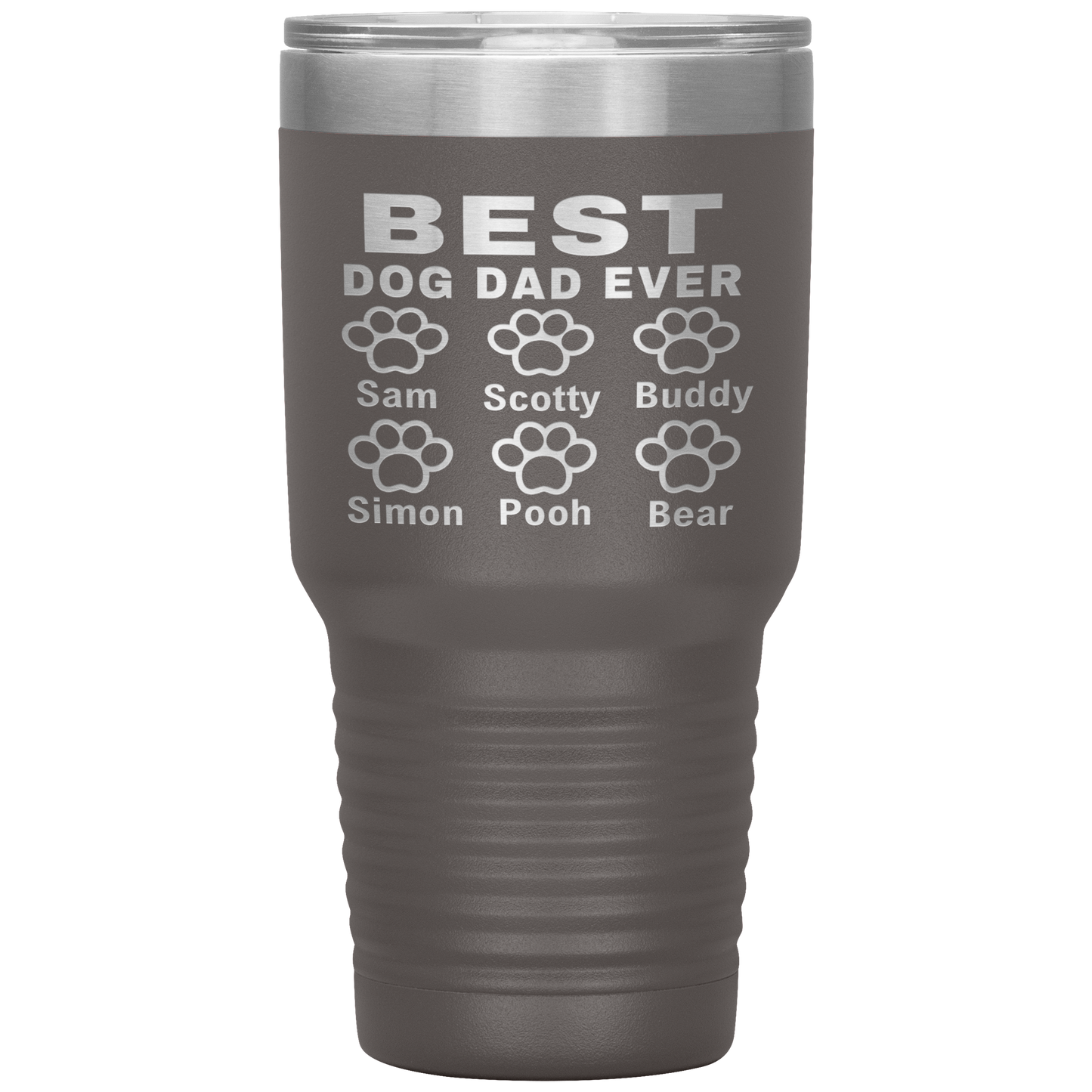 BEST DOG DAD EVER " Tumbler. Buy For Family & Friends