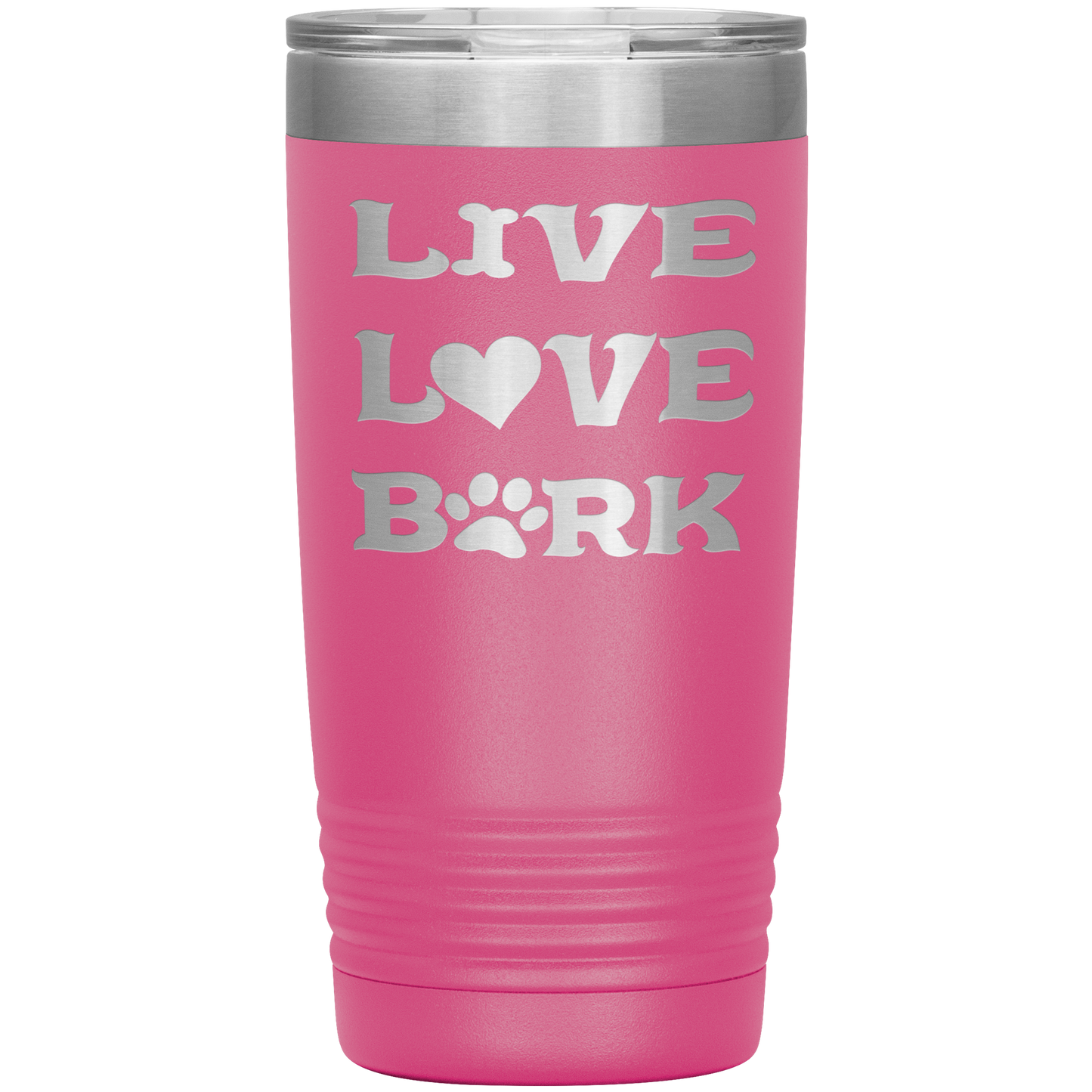 "LIVE L💓VE BARK" Tumbler. Buy For Family & Friends. Save Shipping.