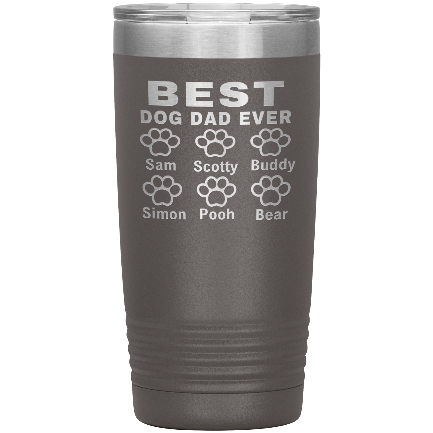 BEST DOG DAD EVER " Tumbler. Buy For Family & Friends