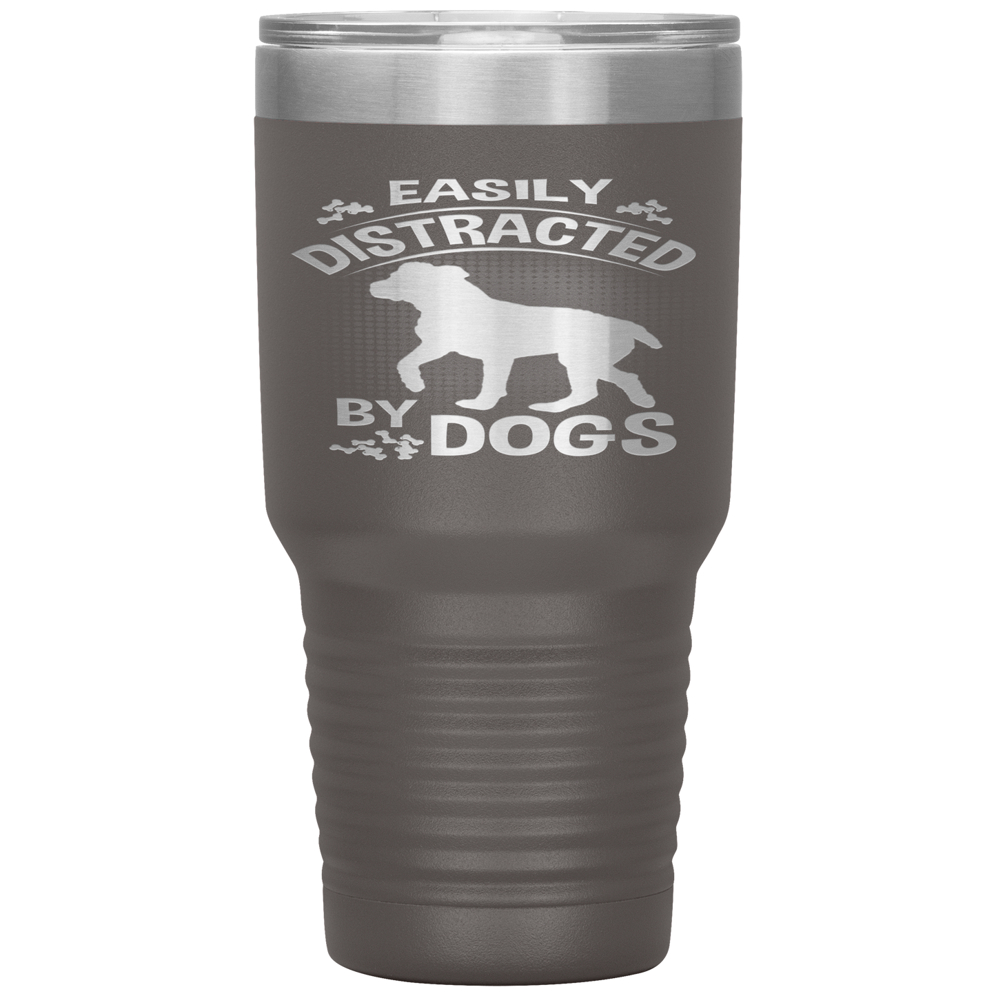 "Distracted by Dogs " Tumbler. Buy For Family & Friends. Save Shipping.