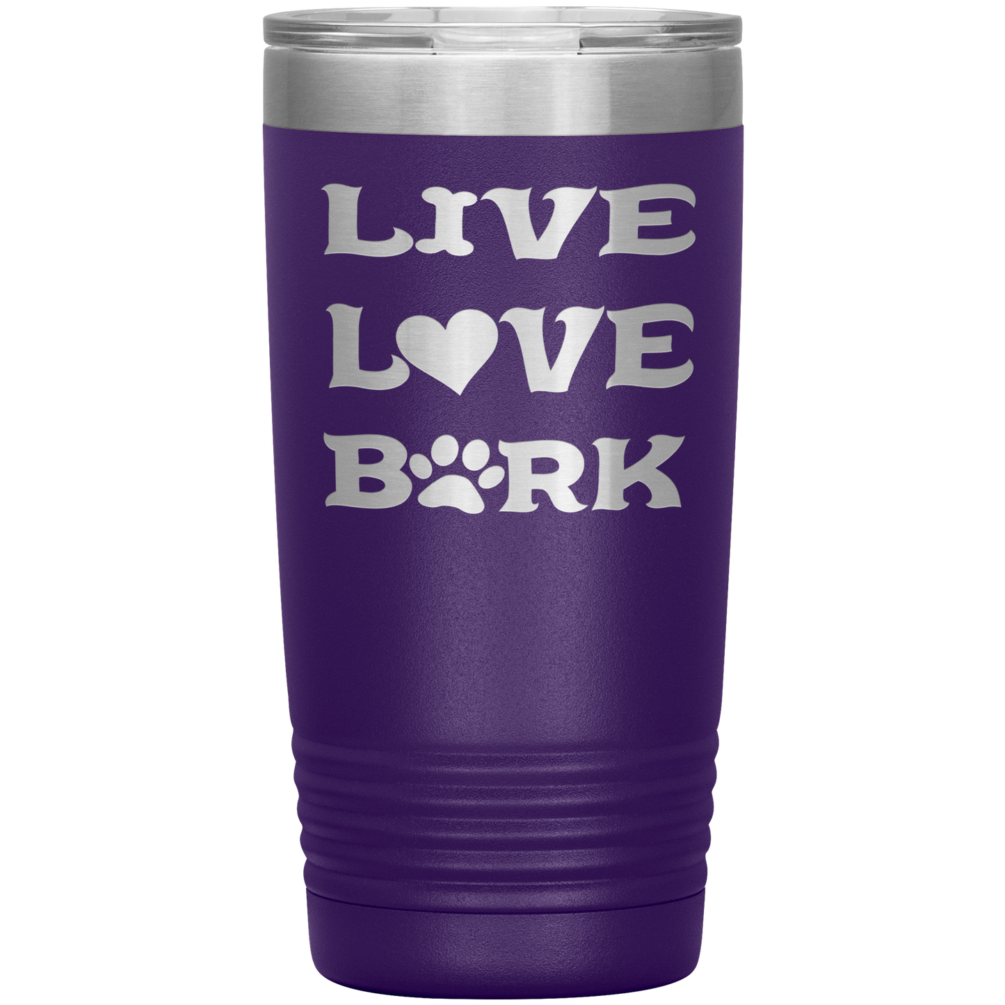 "LIVE L💓VE BARK" Tumbler. Buy For Family & Friends. Save Shipping.
