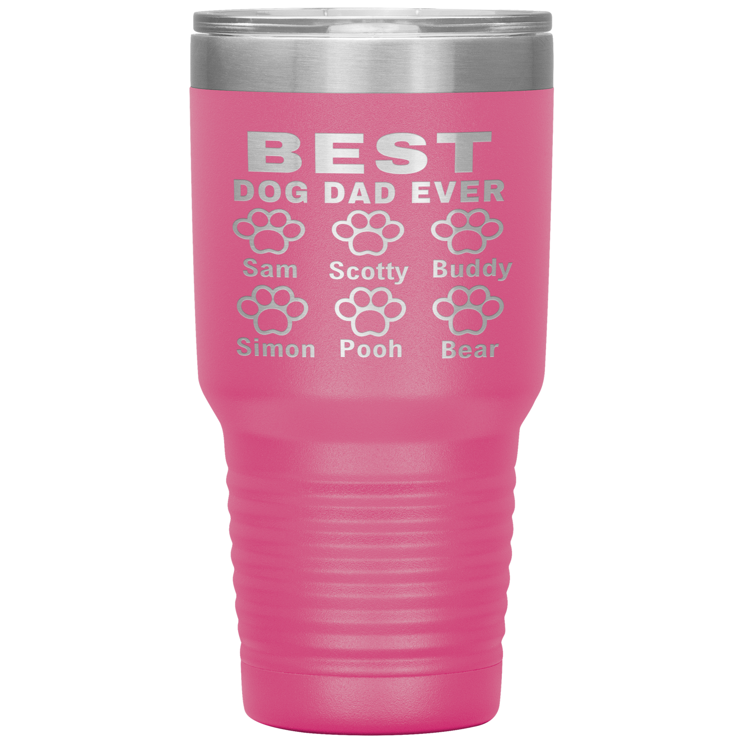 BEST DOG DAD EVER " Tumbler. Buy For Family & Friends