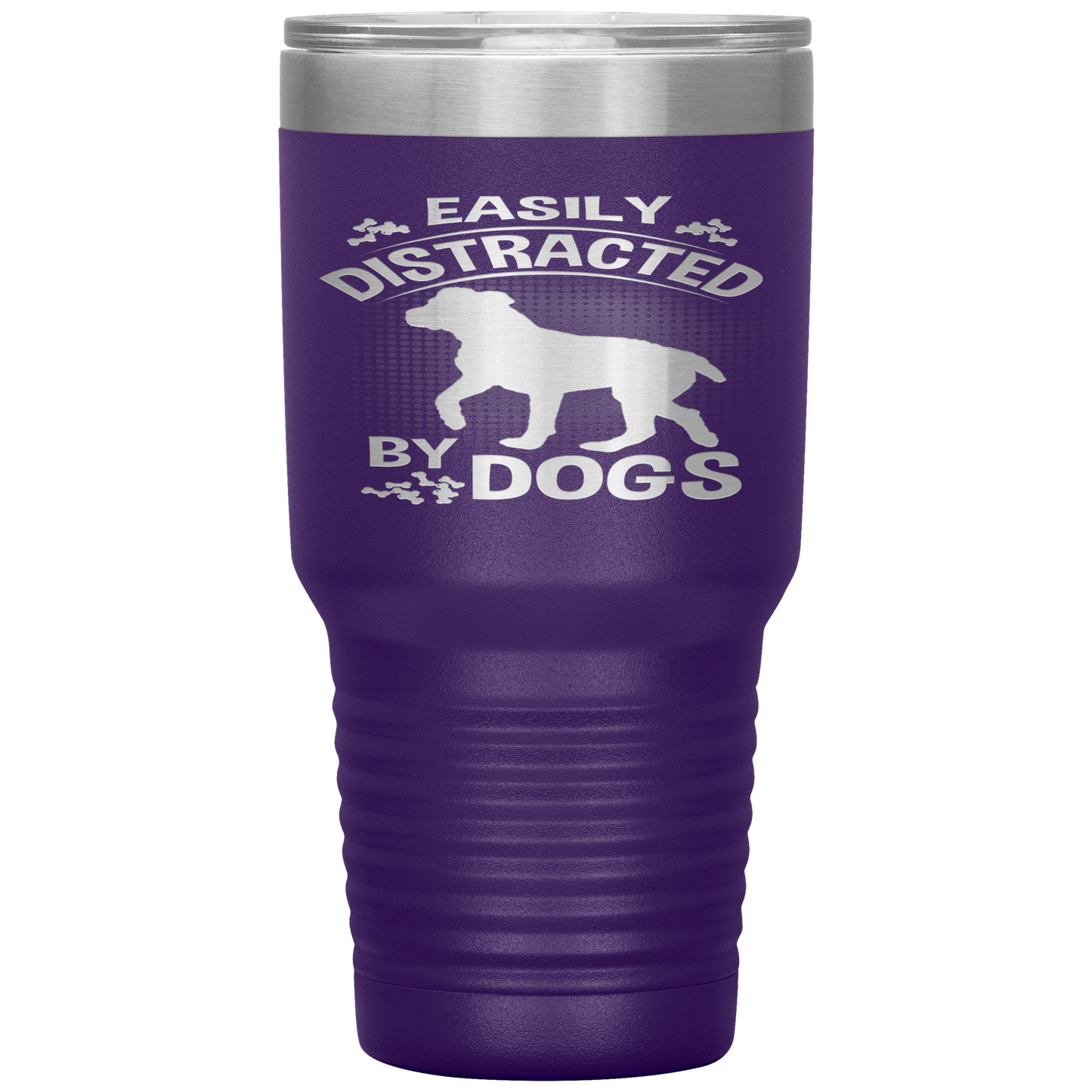 "Distracted by Dogs " Tumbler. Buy For Family & Friends. Save Shipping.
