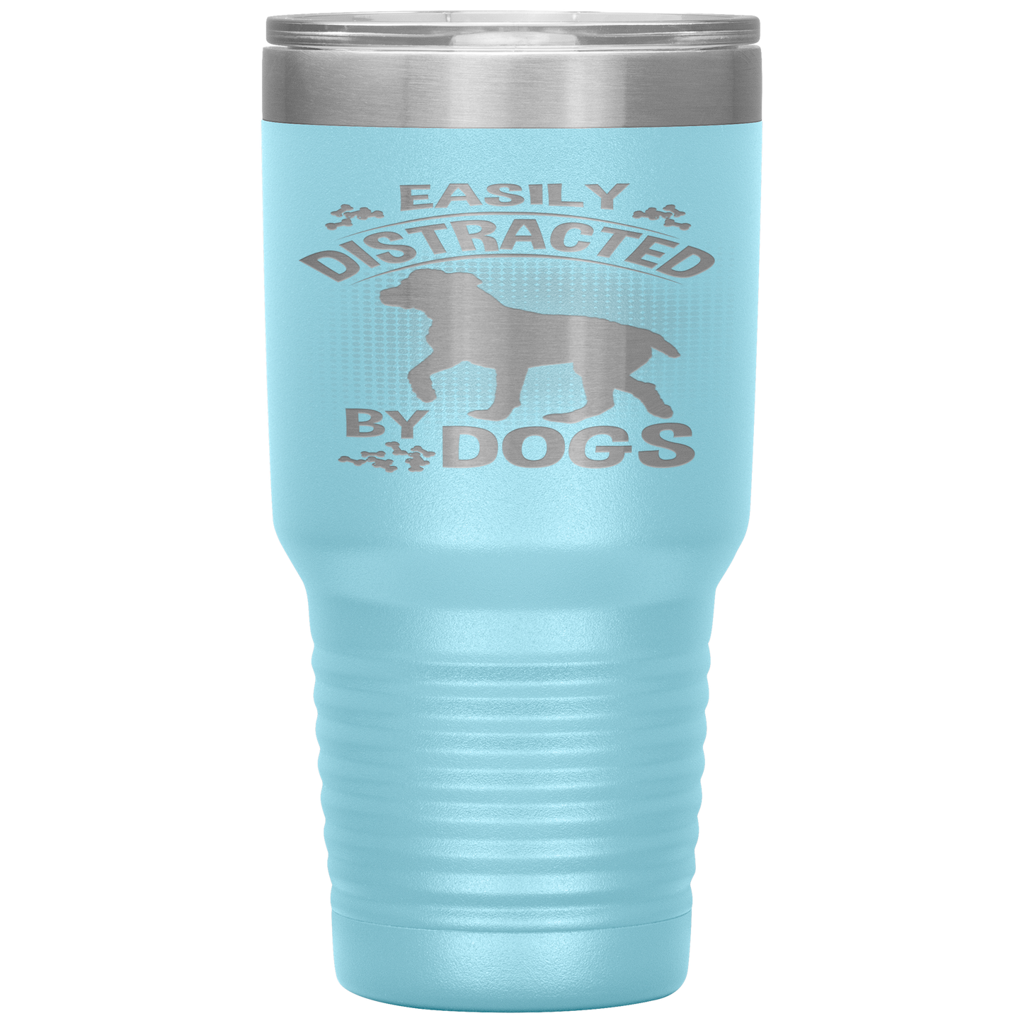 "Distracted by Dogs " Tumbler. Buy For Family & Friends. Save Shipping.