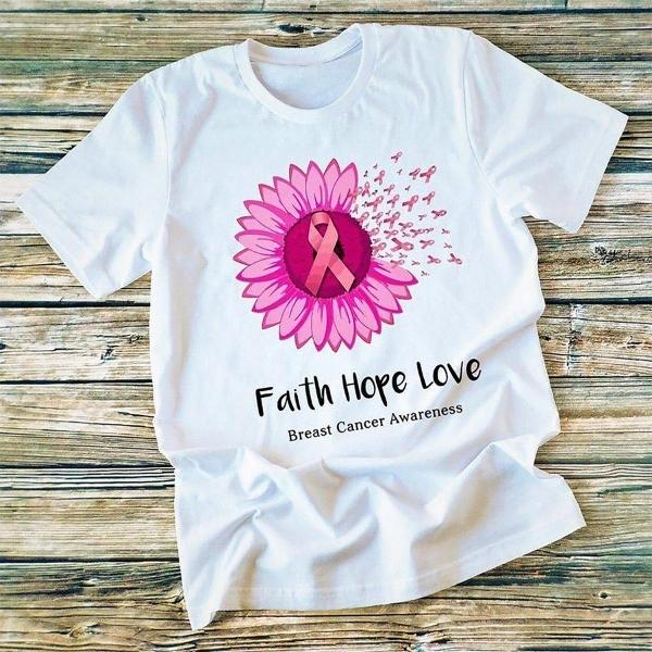 "FAITH HOPE LOVE"T-SHIRT