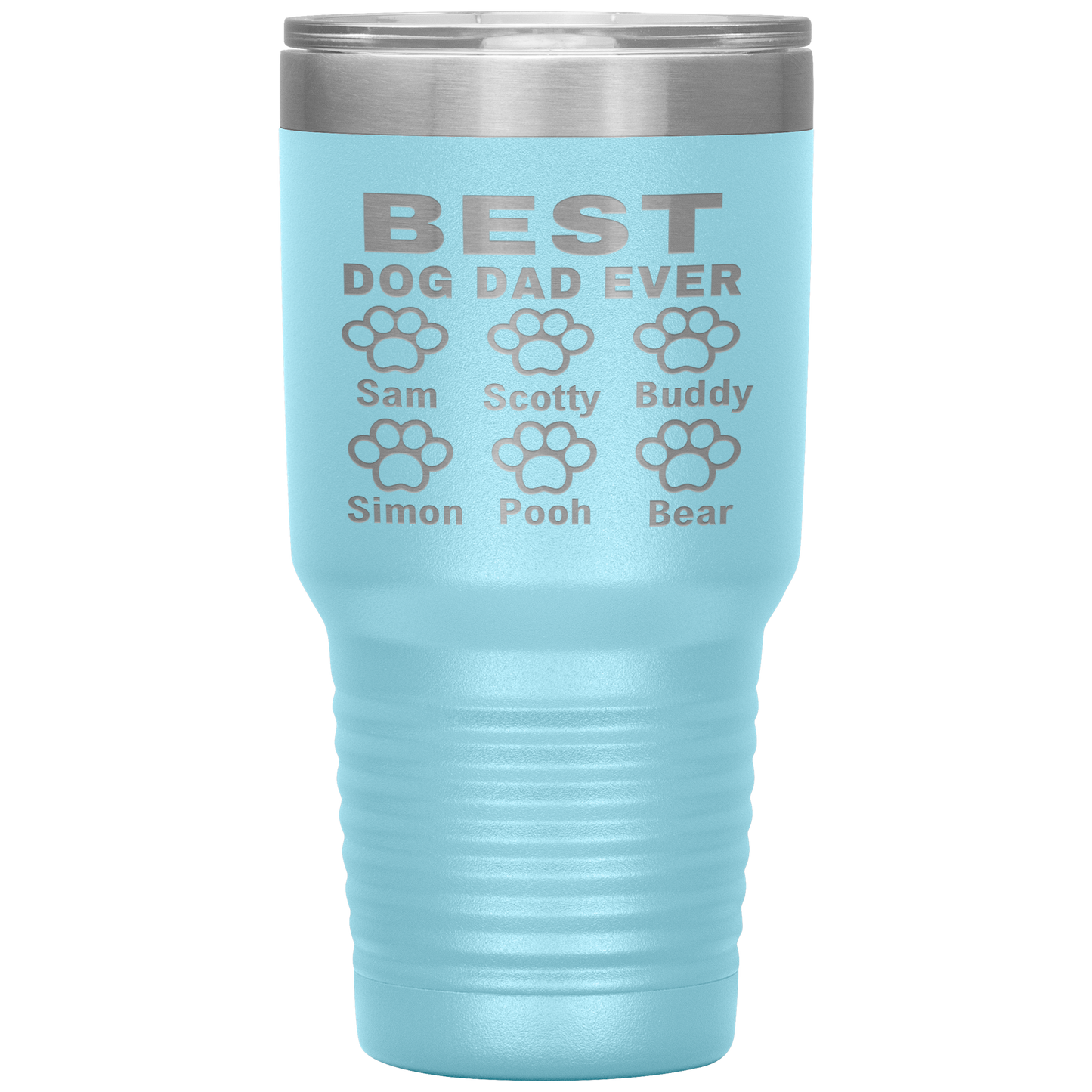 BEST DOG DAD EVER " Tumbler. Buy For Family & Friends