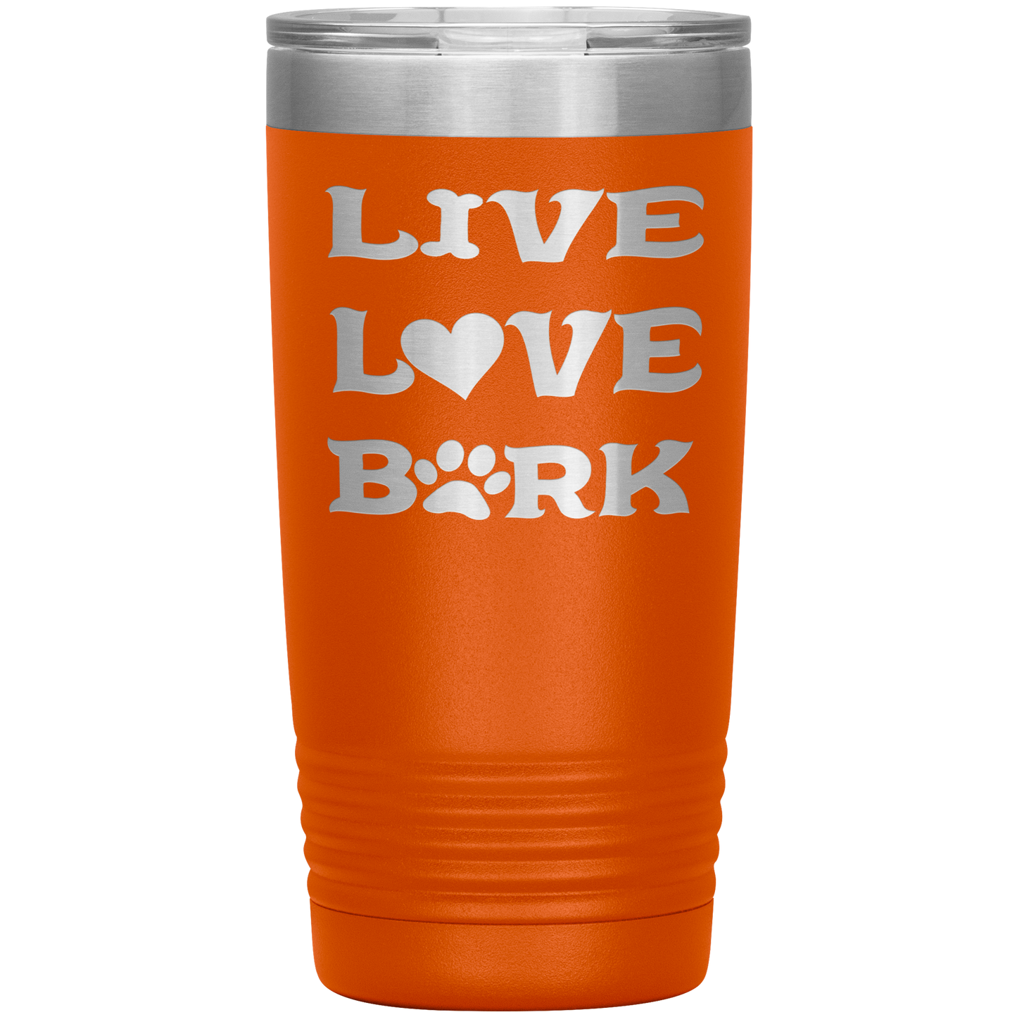 "LIVE L💓VE BARK" Tumbler. Buy For Family & Friends. Save Shipping.