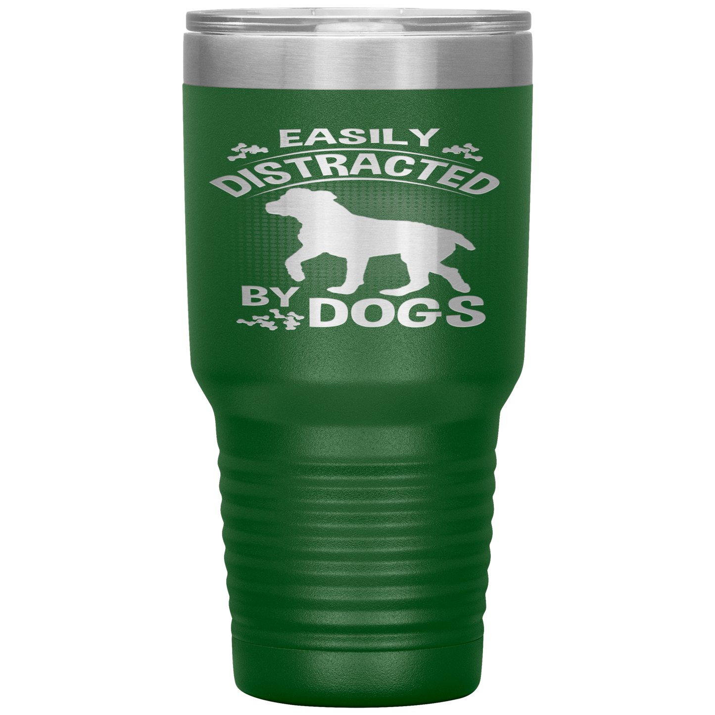 "Distracted by Dogs " Tumbler. Buy For Family & Friends. Save Shipping.