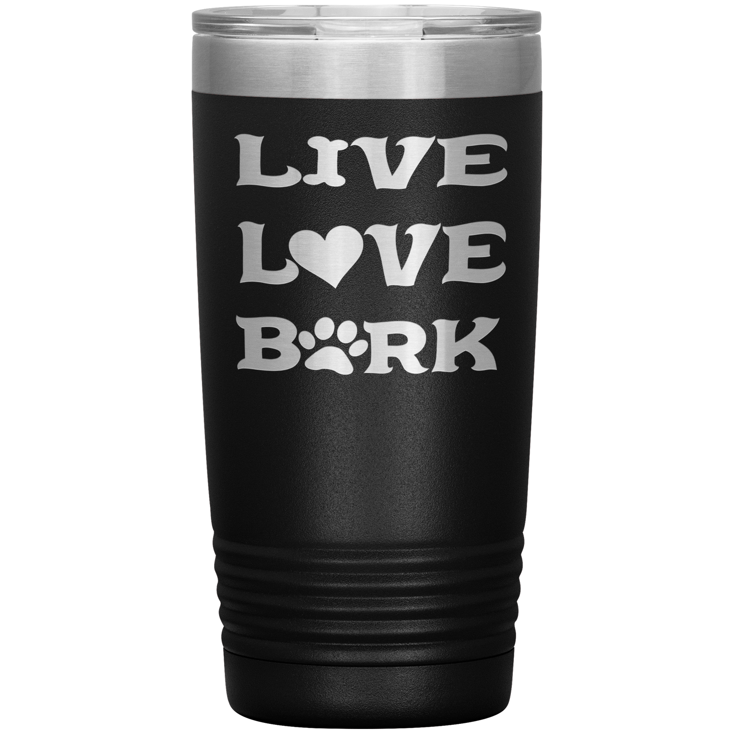 "LIVE L💓VE BARK" Tumbler. Buy For Family & Friends. Save Shipping.