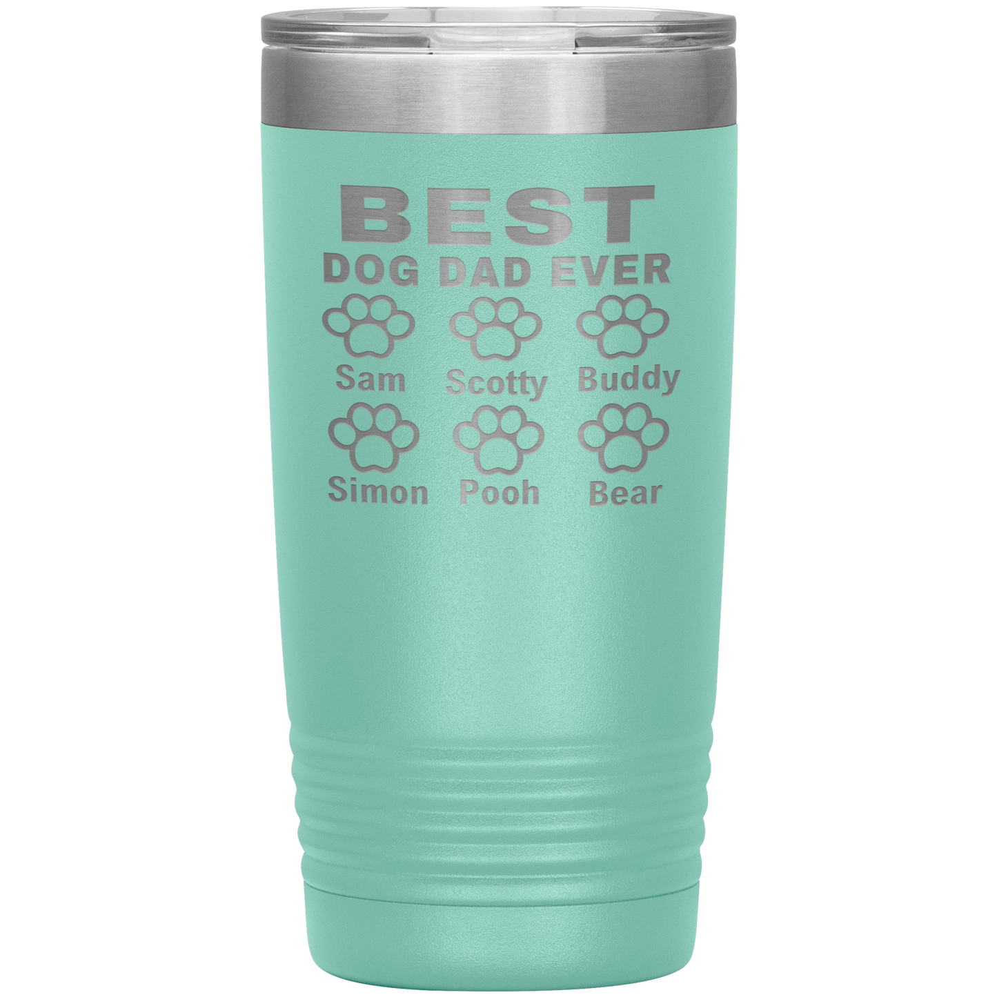 BEST DOG DAD EVER " Tumbler. Buy For Family & Friends