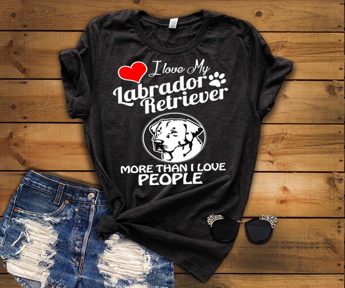 I Love My (Custom Dog Name And Breed) More Than I Love People