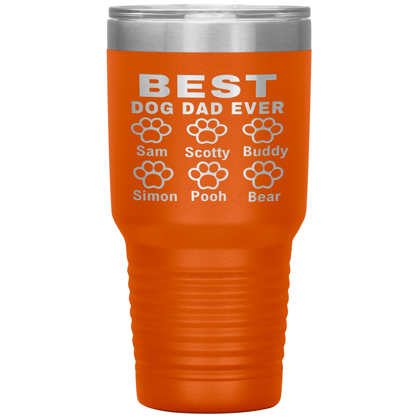 BEST DOG DAD EVER " Tumbler. Buy For Family & Friends