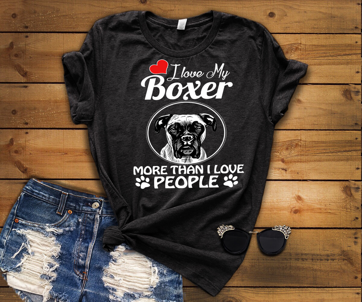 I Love My (Custom Dog Name And Breed) More Than I Love People