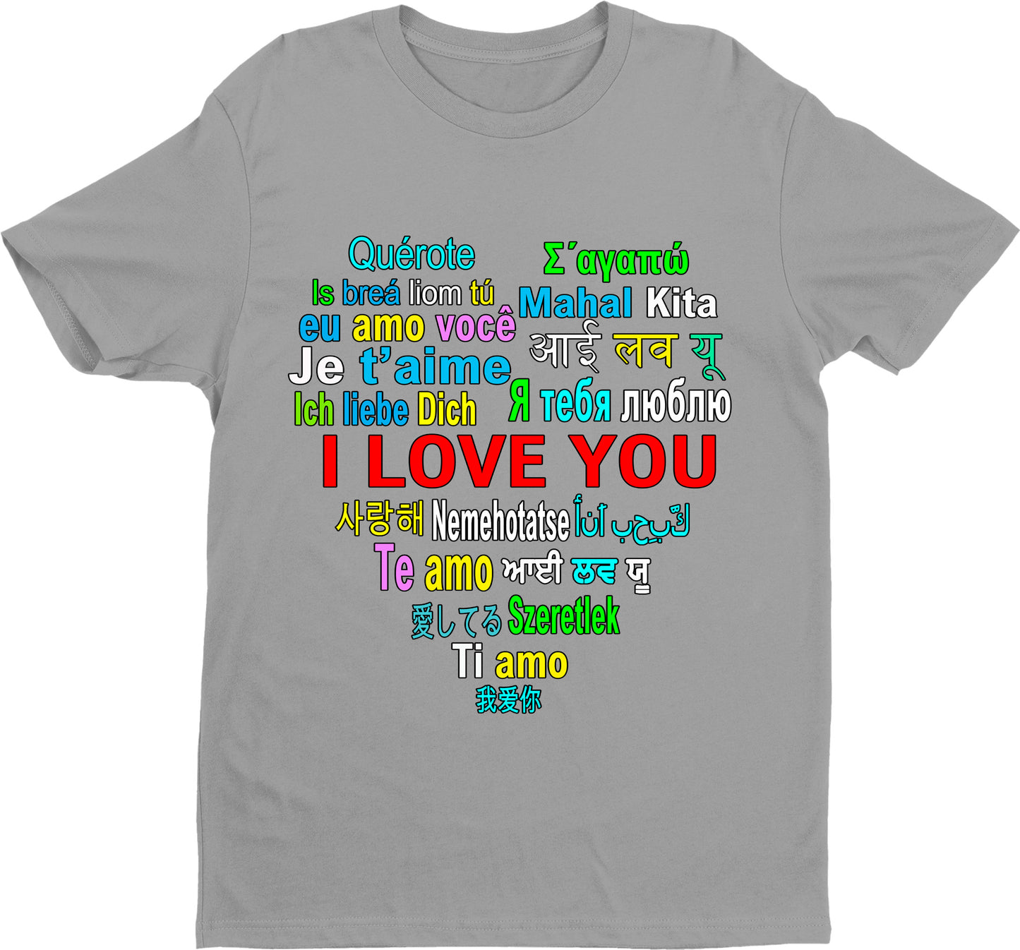 " I LOVE YOU.... ", Shirt Flat shipping (50% off Today)