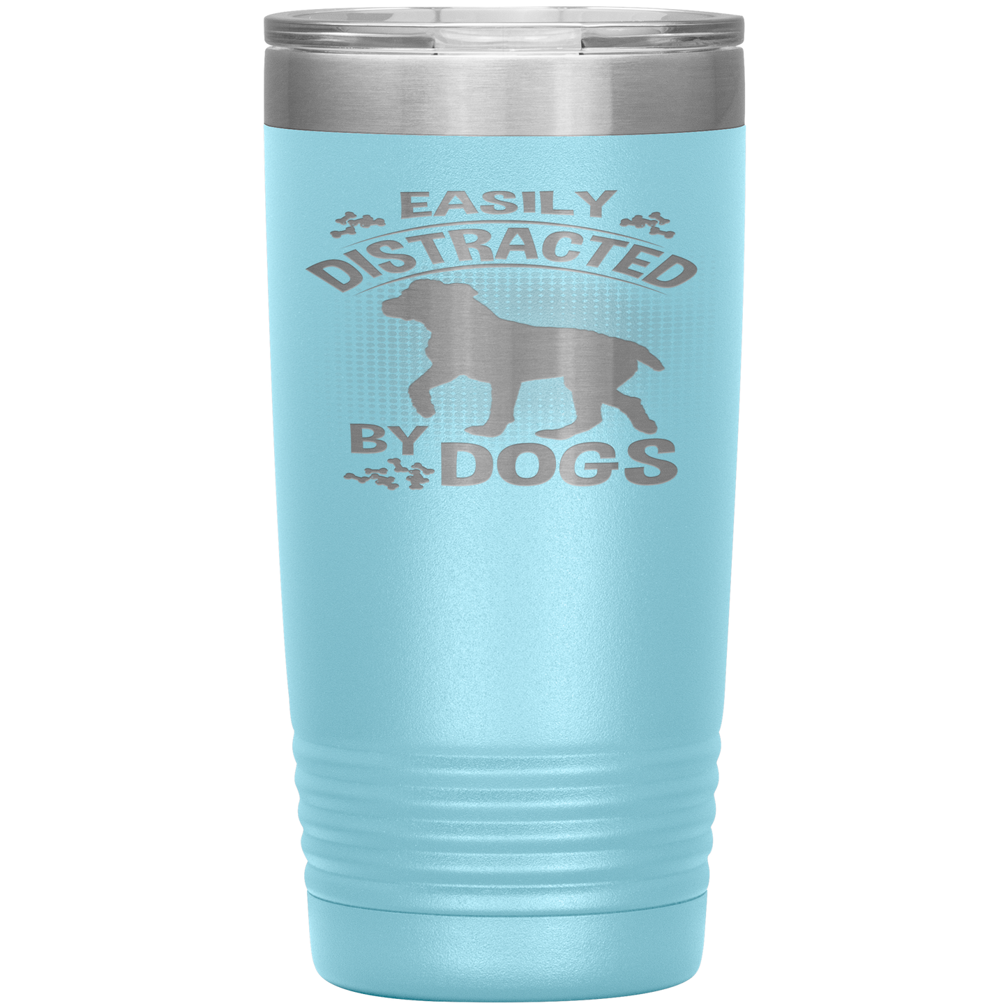 "Distracted by Dogs " Tumbler. Buy For Family & Friends. Save Shipping.