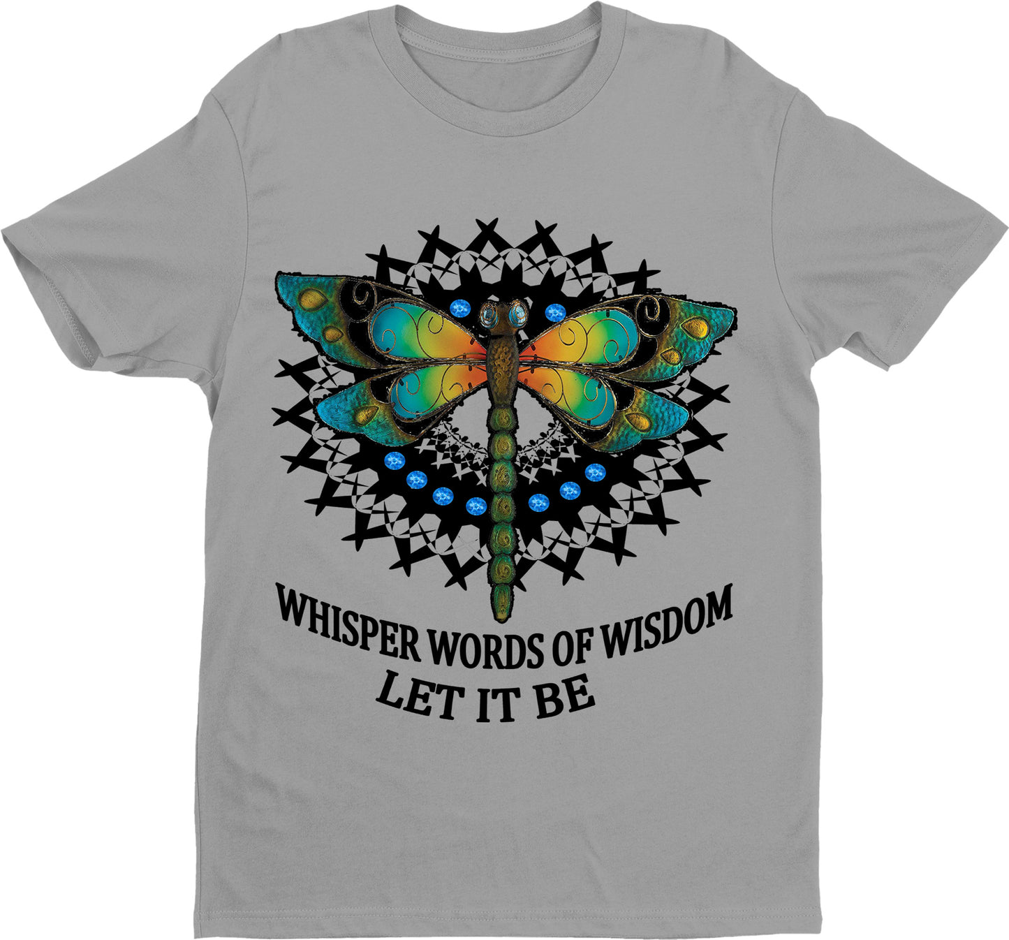 "Whisper words of wisdom let it be"