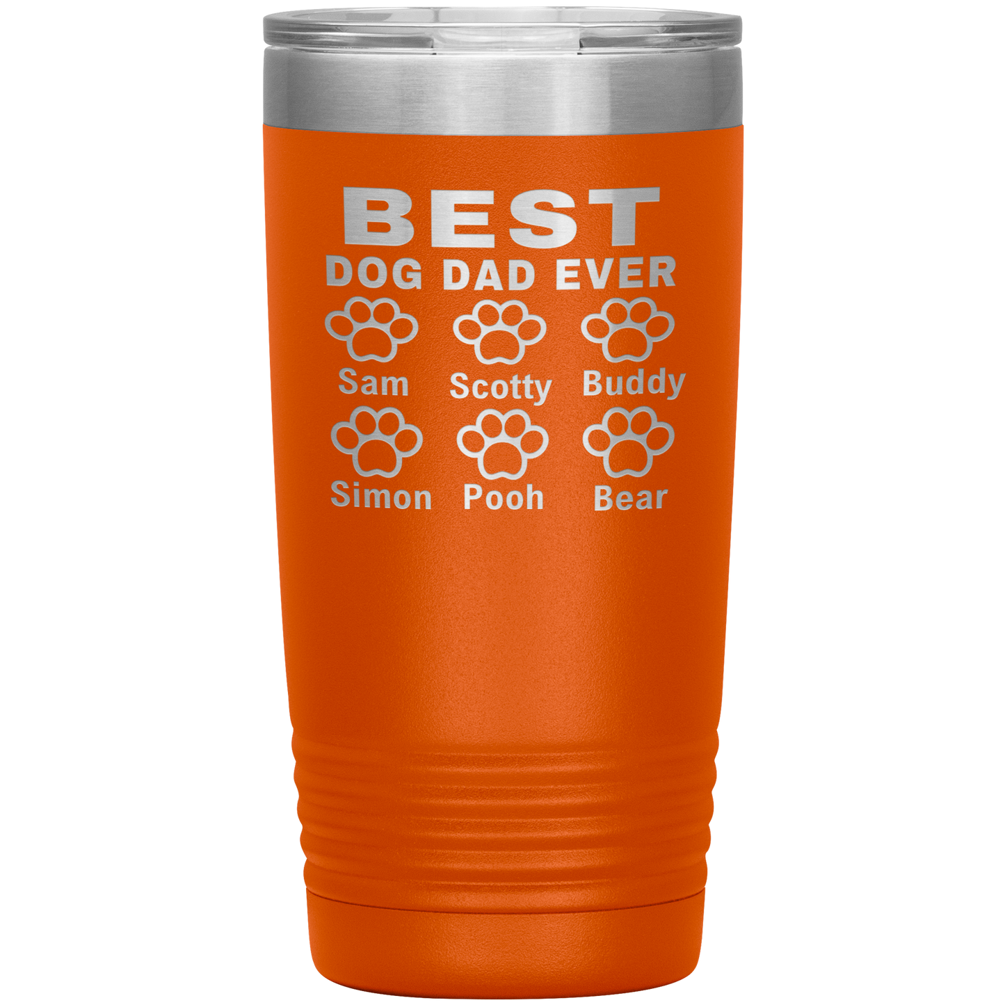 BEST DOG DAD EVER " Tumbler. Buy For Family & Friends