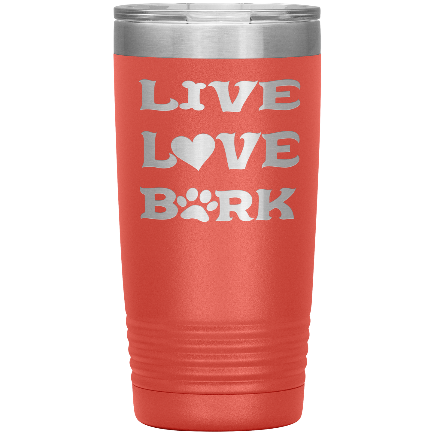 "LIVE L💓VE BARK" Tumbler. Buy For Family & Friends. Save Shipping.