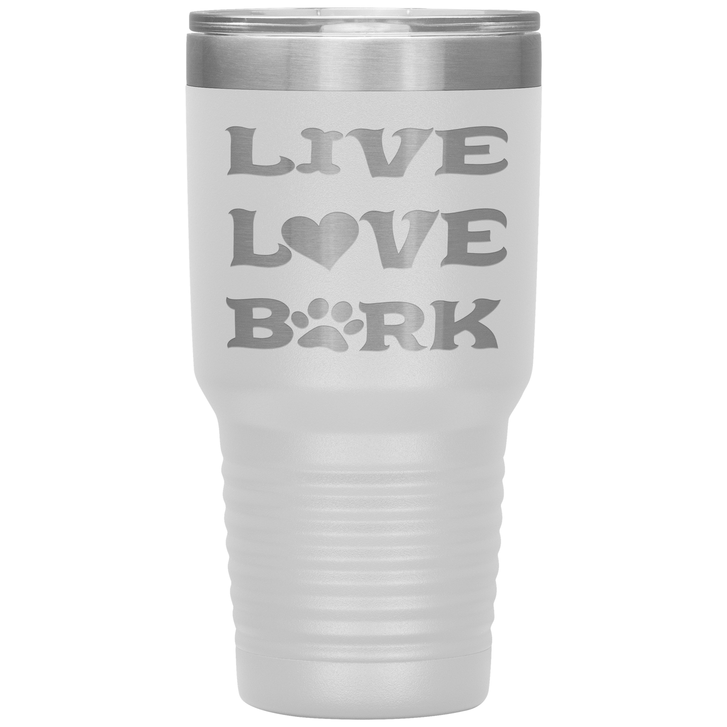 "LIVE L💓VE BARK" Tumbler. Buy For Family & Friends. Save Shipping.