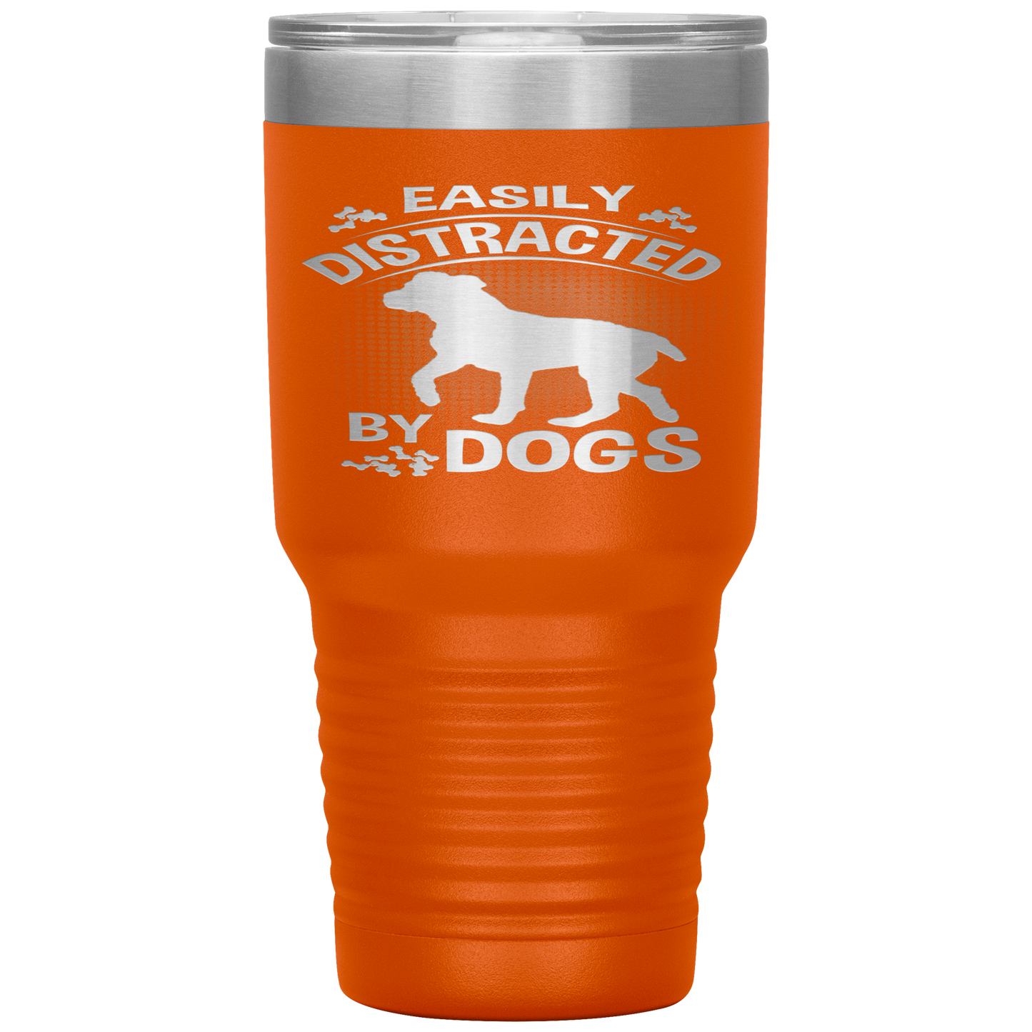 "Distracted by Dogs " Tumbler. Buy For Family & Friends. Save Shipping.