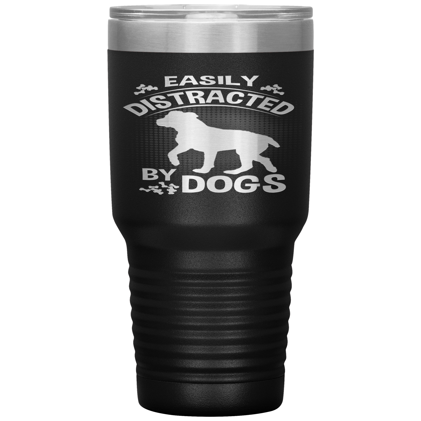 "Distracted by Dogs " Tumbler. Buy For Family & Friends. Save Shipping.