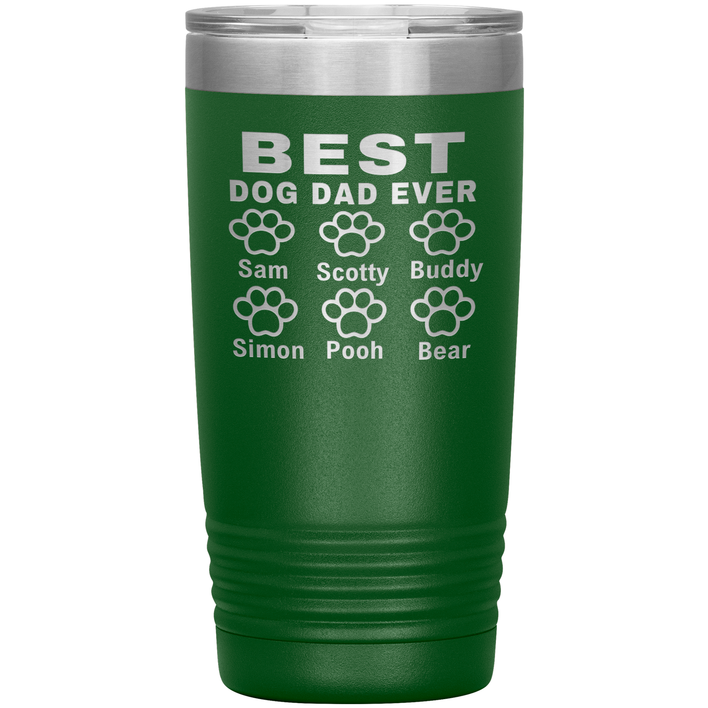 BEST DOG DAD EVER " Tumbler. Buy For Family & Friends