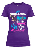 My (Custom Dog Name And Breed) Has The Key To My Heart